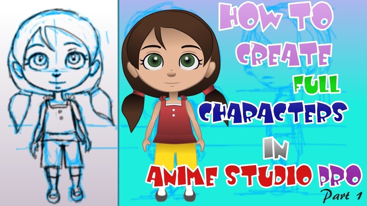 1. How to Create Advanced Characters in Anime Studio Pro ...