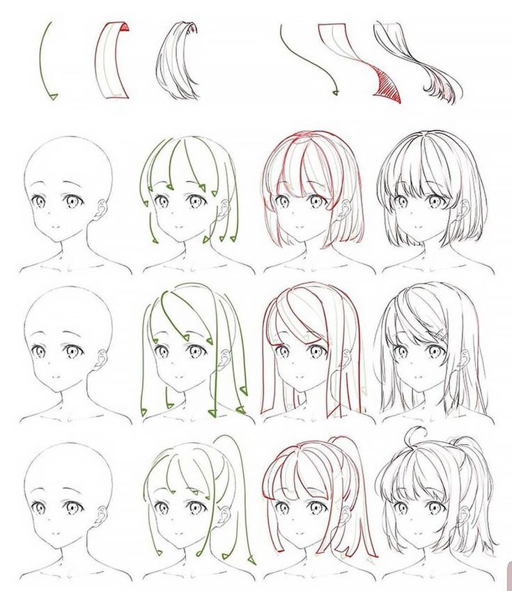 22 How to Draw Hair Ideas and Step