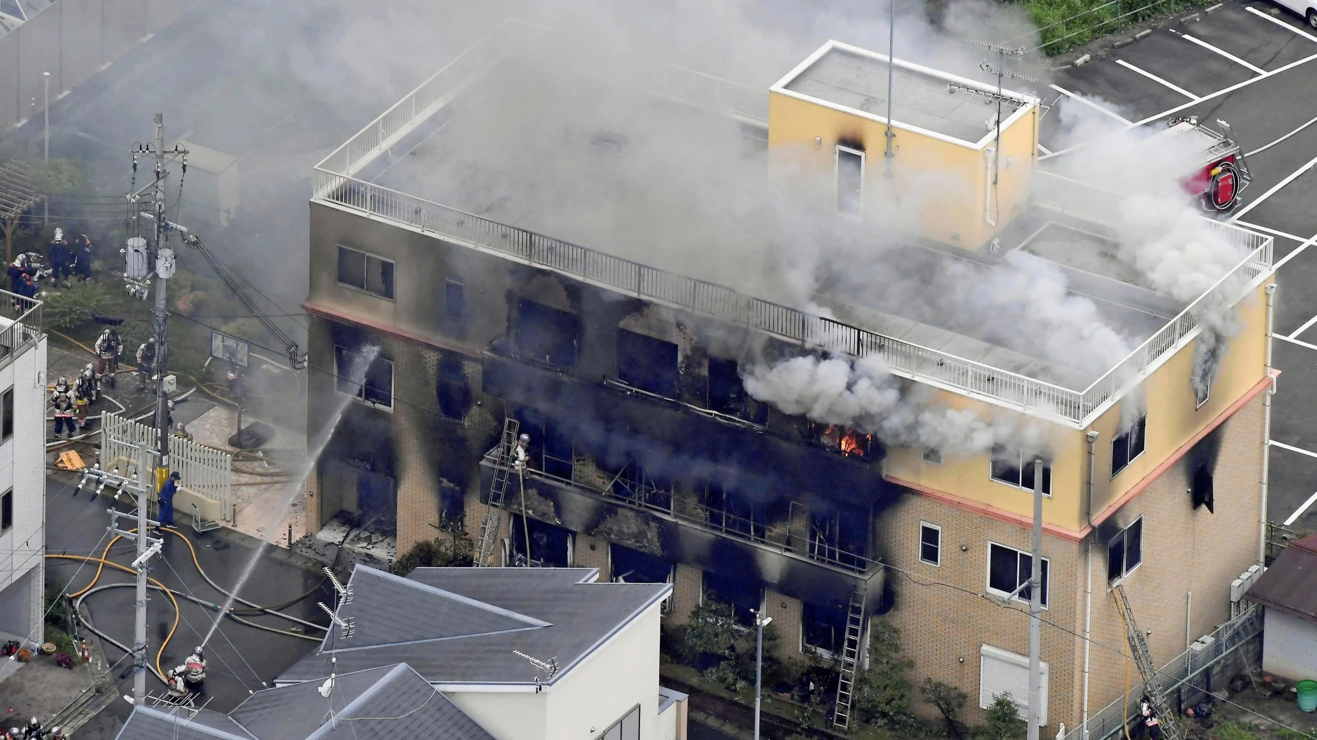 33 dead after man sets fire to Kyoto anime studio