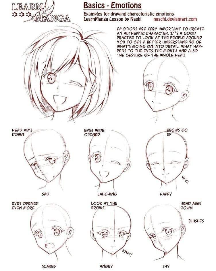 Anime Art Reference/Tutorials on Instagram: âCheck out this how to draw ...