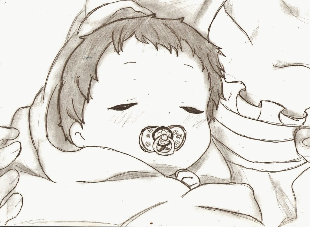 Anime Baby Drawing at GetDrawings