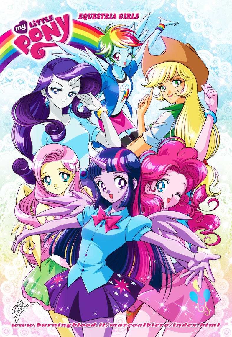 Anime Equestria Girls