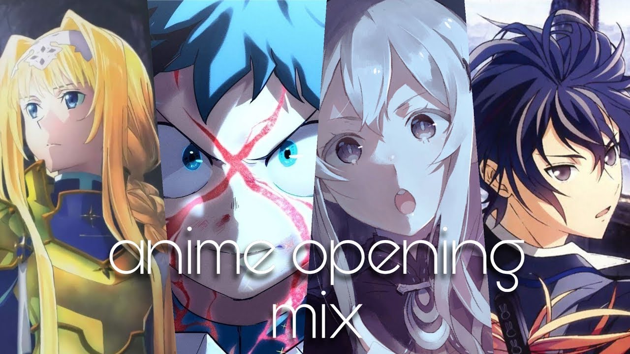 Anime Openings & Endings Mix [Full songs Mix] #2