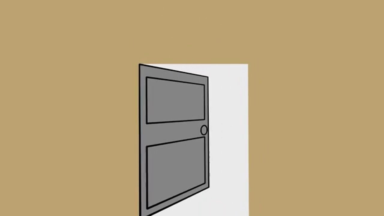 Anime Studio Door Opening Animation Test