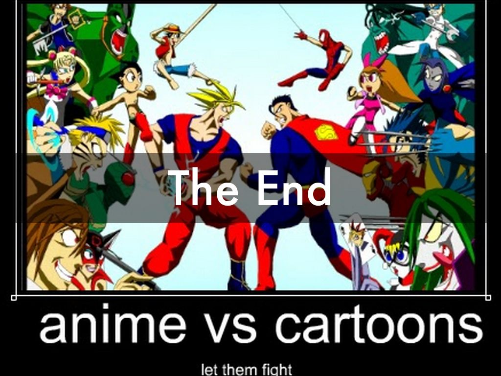 Anime VS. Animation by 19foutsr