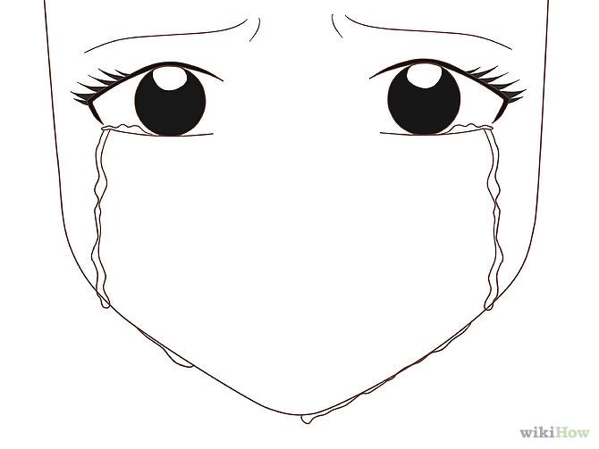 Draw an Anime Eye Crying