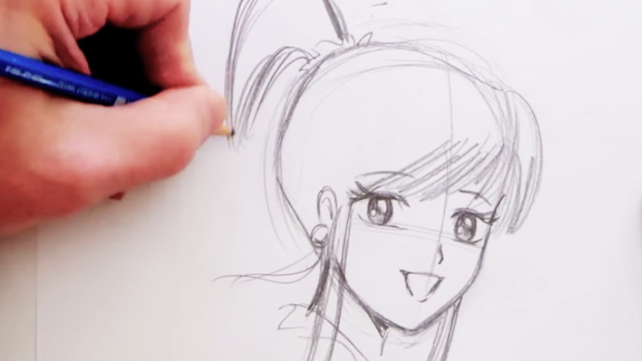 How To Draw a Basic Manga Girl (Step by Step)