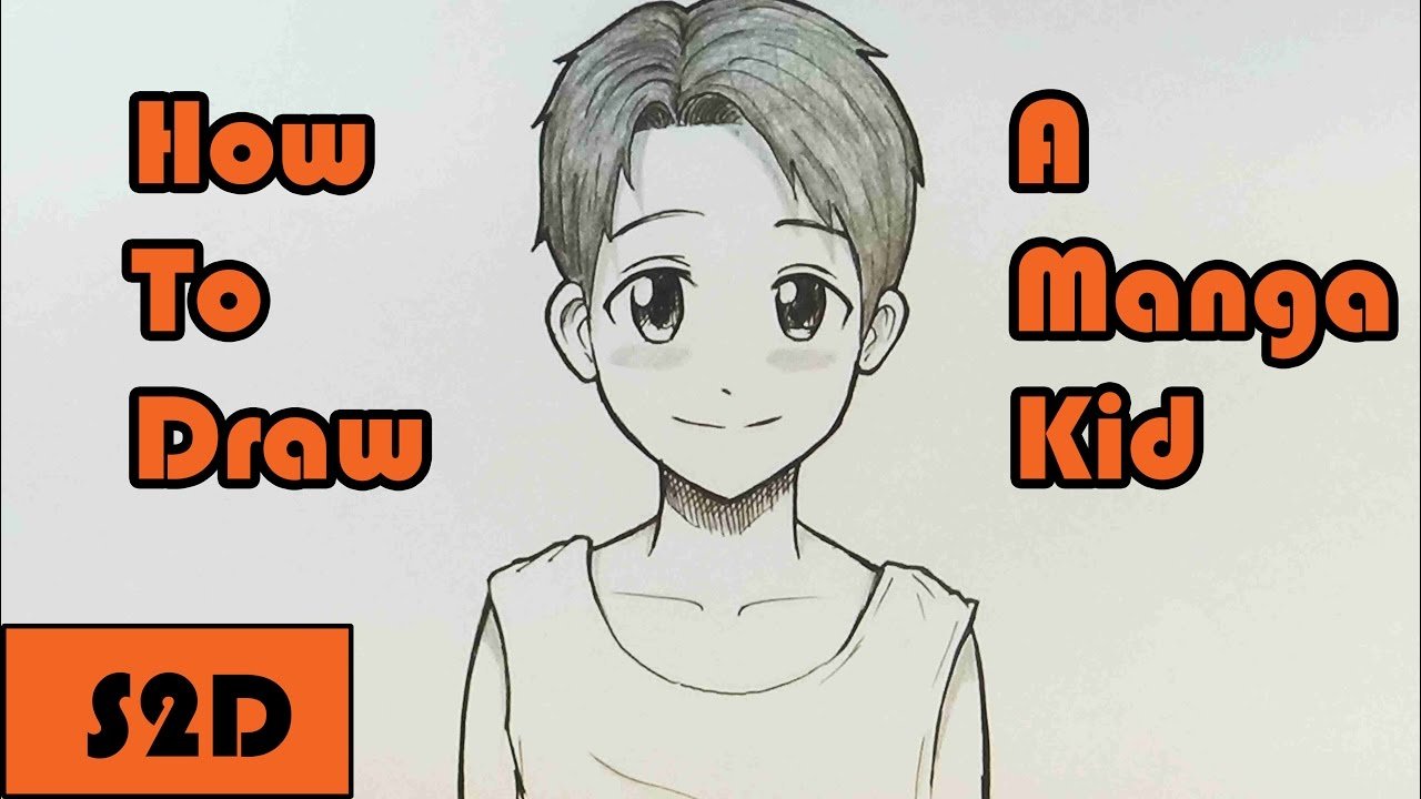 How To Draw a Manga Kid