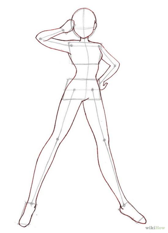 How To Draw Anime Bodies Step By Step For Beginners ...