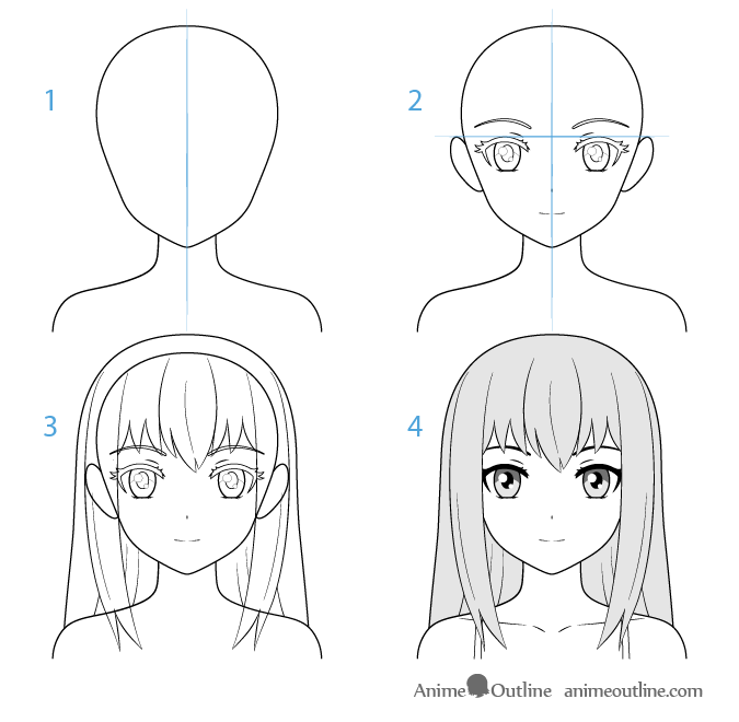 How to Draw Anime Characters Tutorial