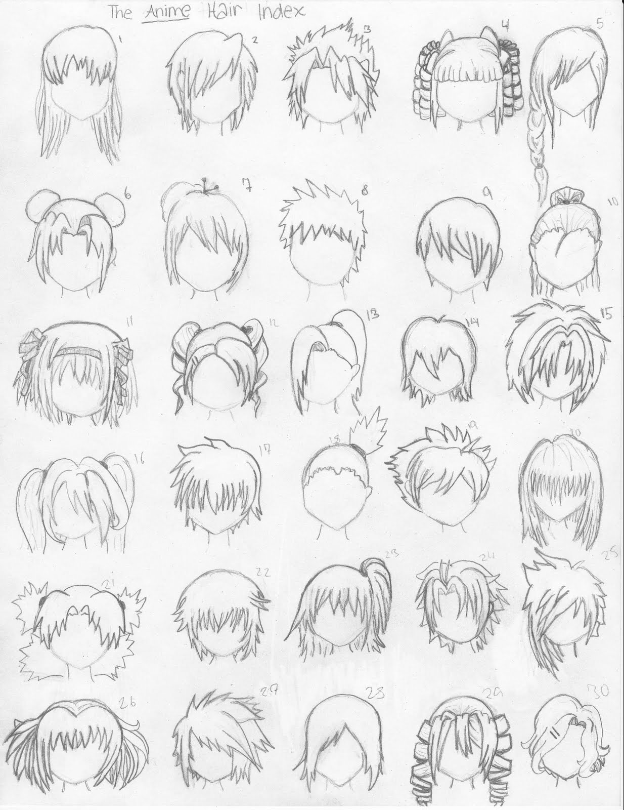 How To Draw Anime Faces Step By Step