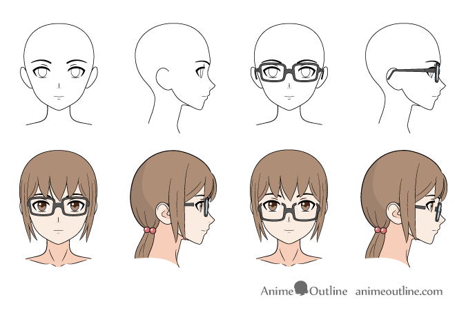 How to Draw Anime & Manga Glasses