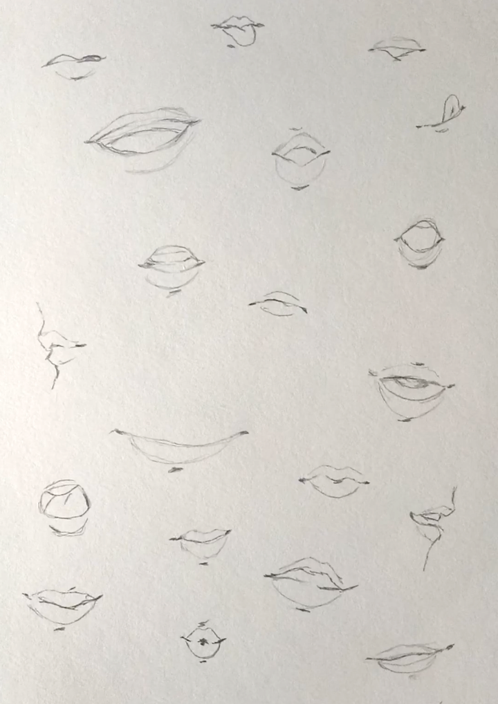 How To Draw Anime Mouth Step By Step