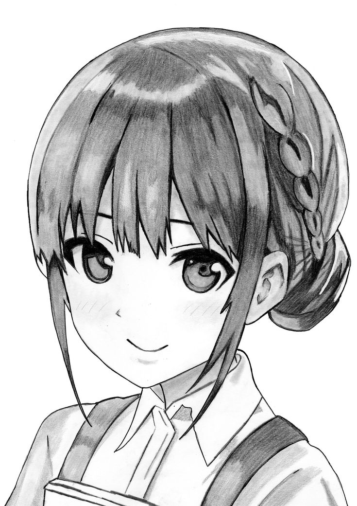 How To Draw Cute School Girl Anime