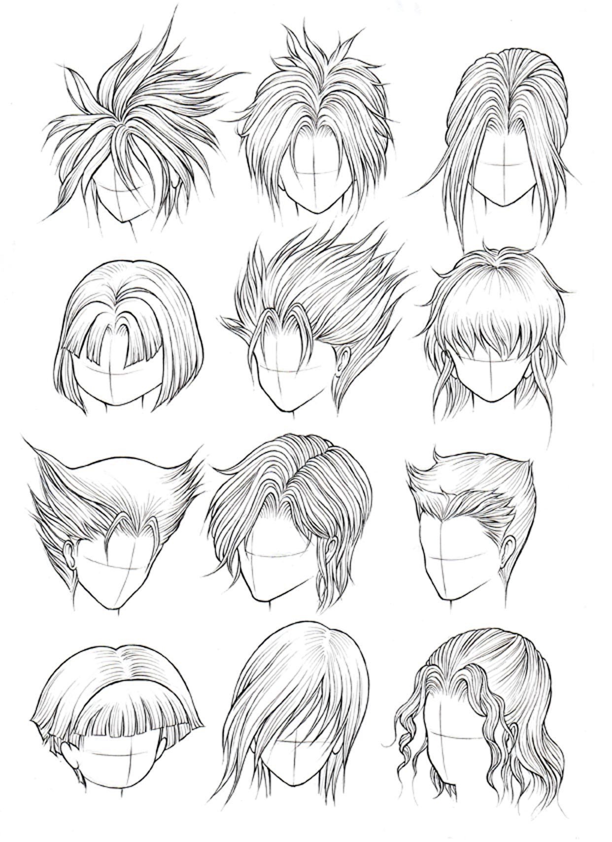 How to Draw Hair (Part 2) â Manga University Campus Store