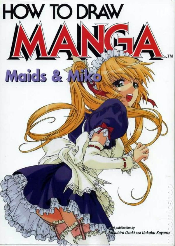 How to Draw Manga Maids and Miko SC (2002) comic books