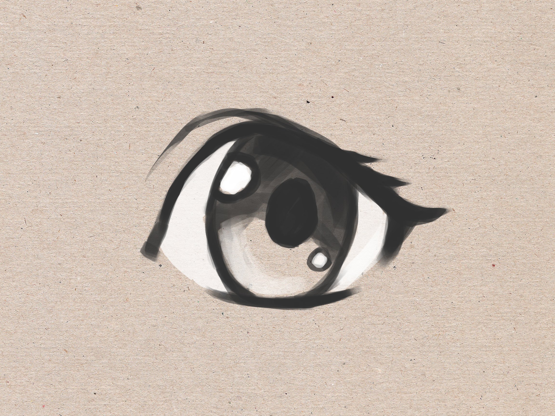 How to Draw Simple Anime Eyes: 5 Steps (with Pictures ...