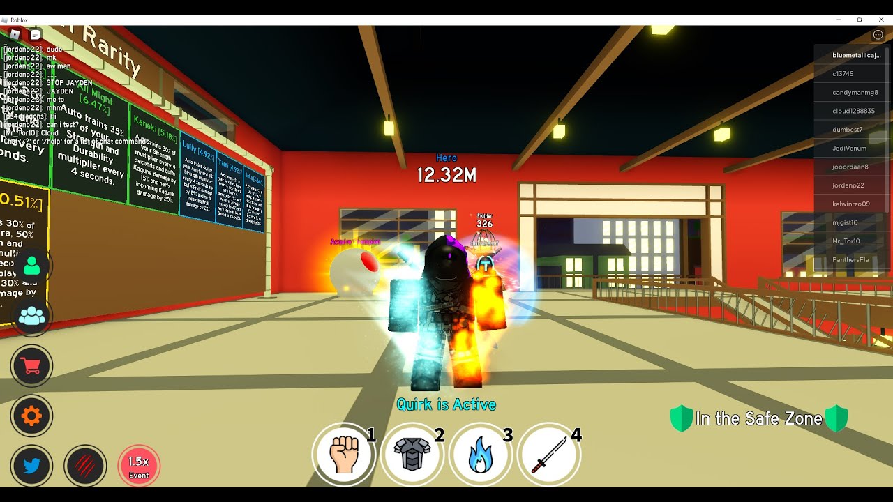 HOW TO GET QUIRKS ROBLOX ANIME FIGHTING SIMULATOR
