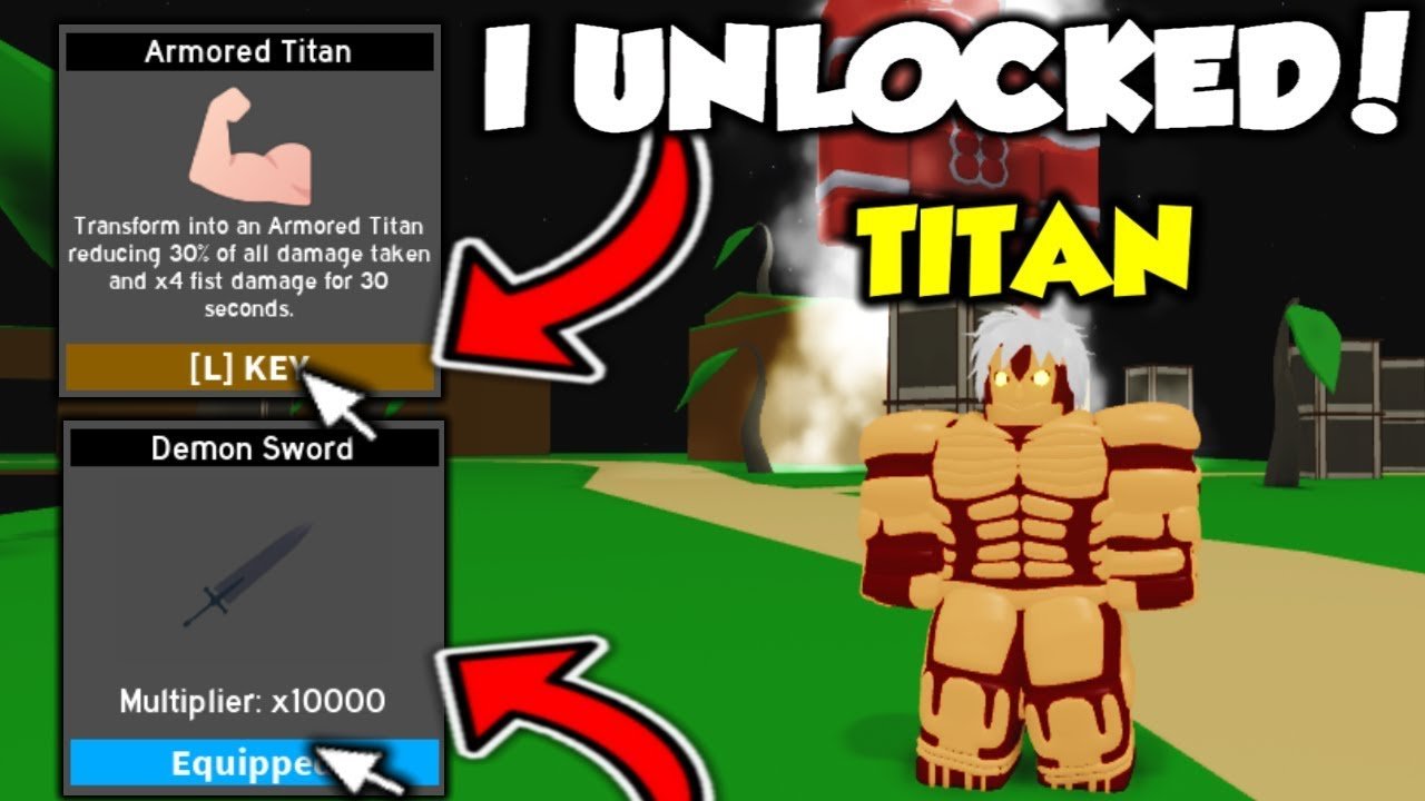 I UNLOCKED THE *TITAN* AND UNLOCKED THE 3RD BEST SWORD IN ...