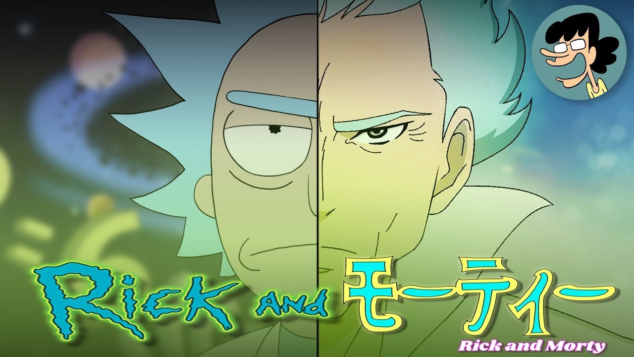 IF RICK AND MORTY WAS AN ANIME