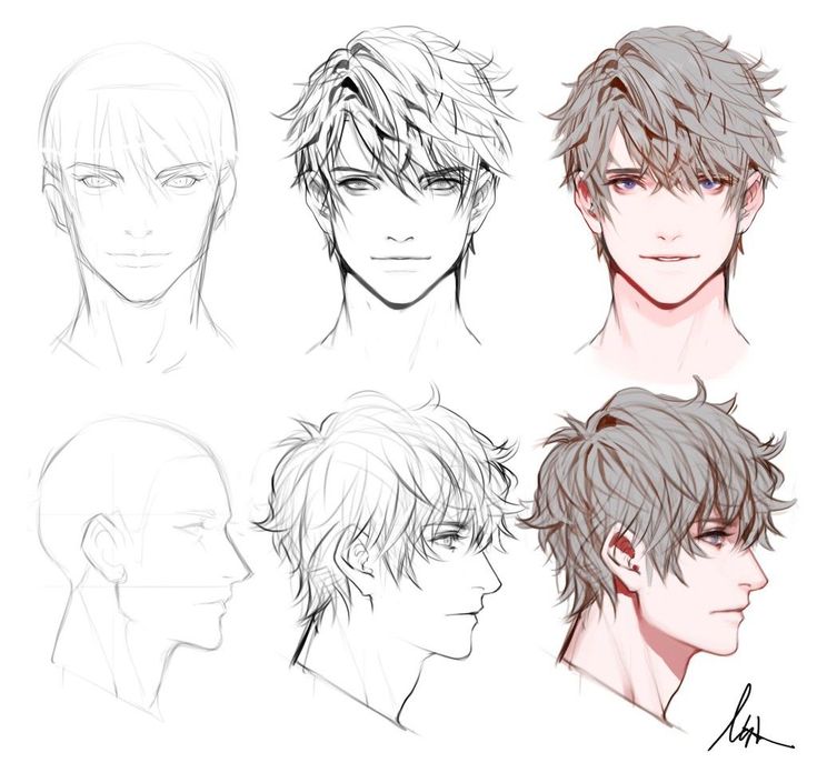 male hairstyles drawing abbey blog anime boy hair
