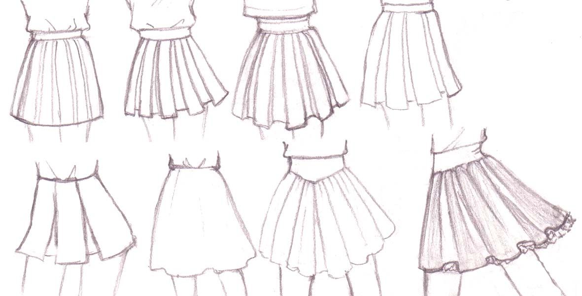 manga skirts