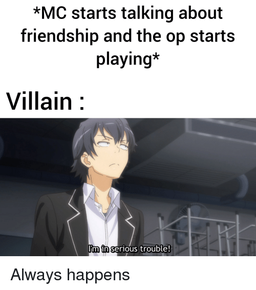 *MC Starts Talking About Friendship and the Op Starts ...