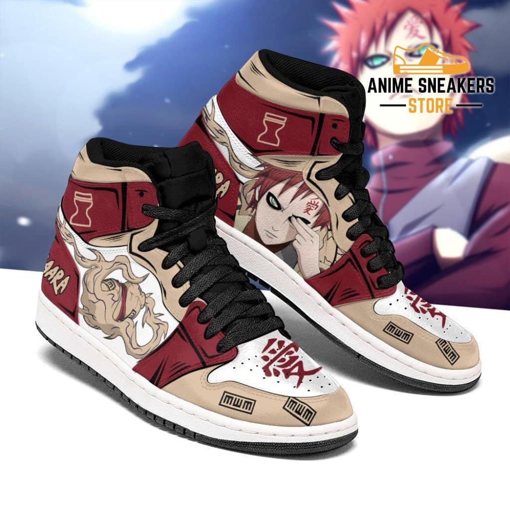 Naruto Kurama Shoes Naruto Anime Custom Shoes TT11