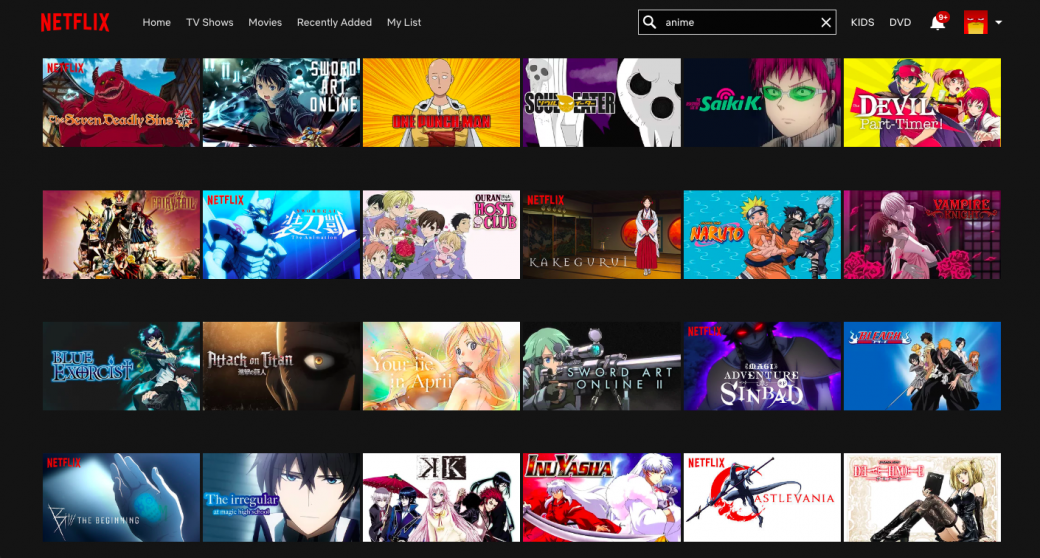 Netflix Anime: Full List Of Anime And Movies On Netflix ...