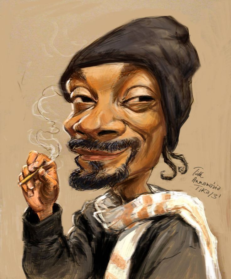 Snoop Dogg Karikatur von Mandala87 #karikatur #mandala87 # ...