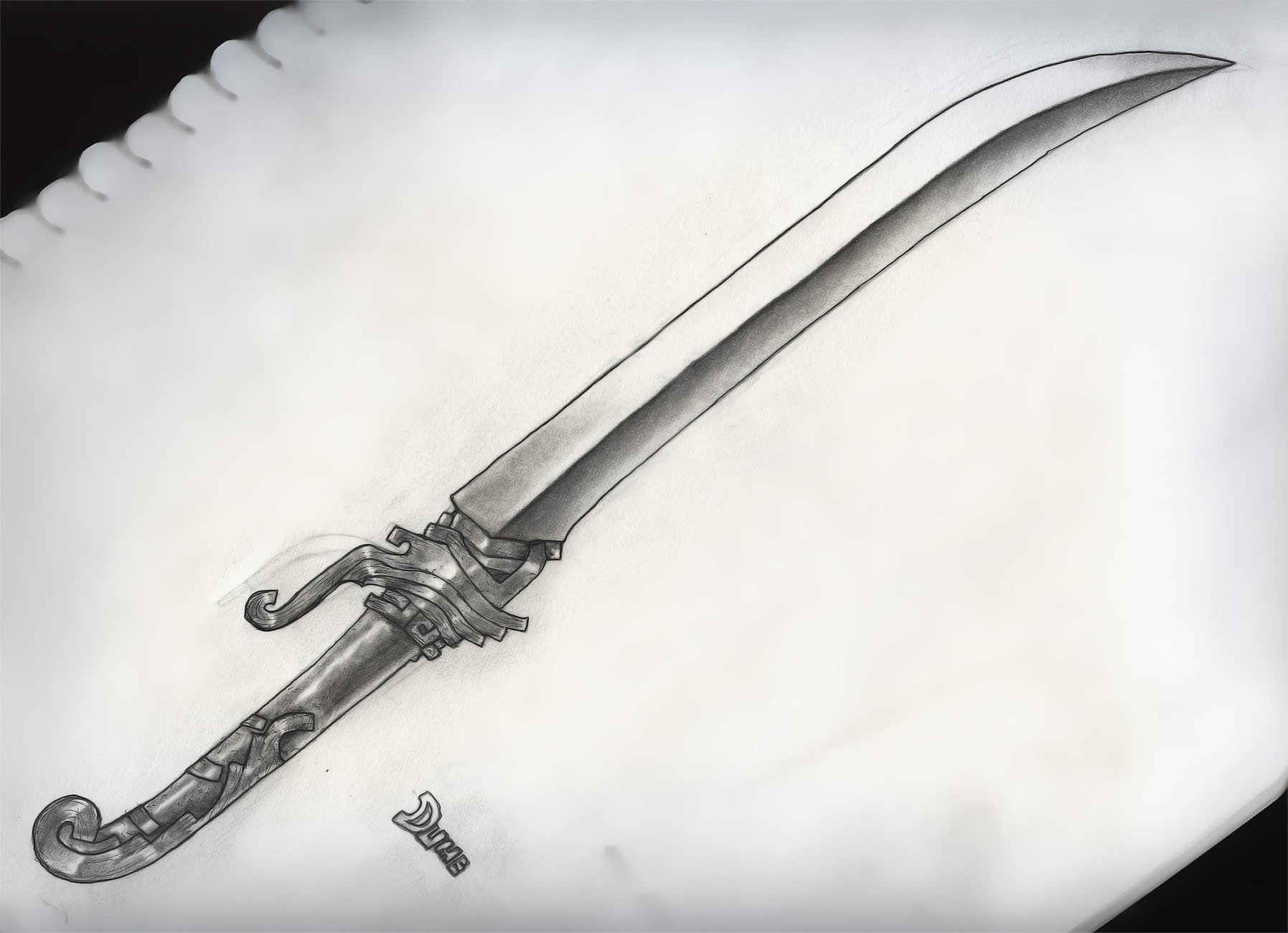 Sword Drawing by DokterDume on DeviantArt