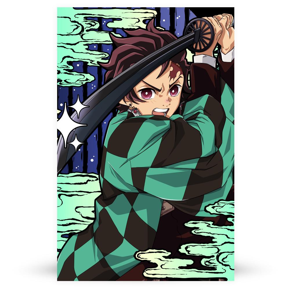Tanjiro Anime Poster  UwUShop