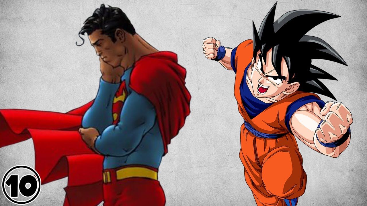 Top 10 Superheroes Goku Can Defeat
