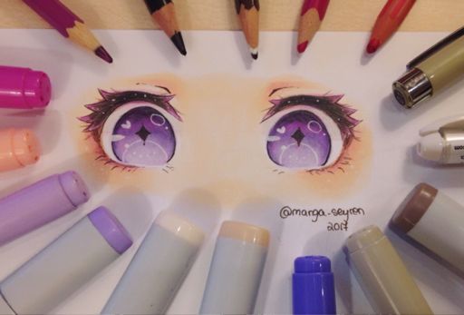 Tutorial: How I Draw and Color Anime Eyes