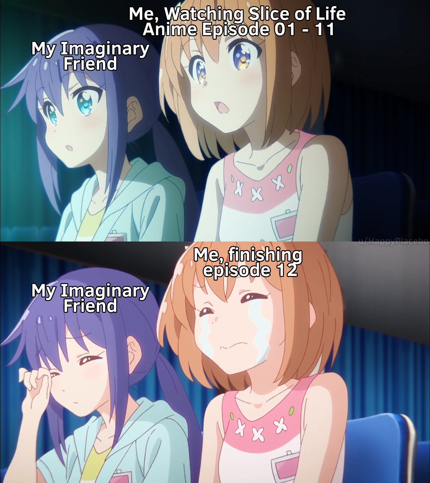 Watching Anime with Friends is a lot better. : Animemes