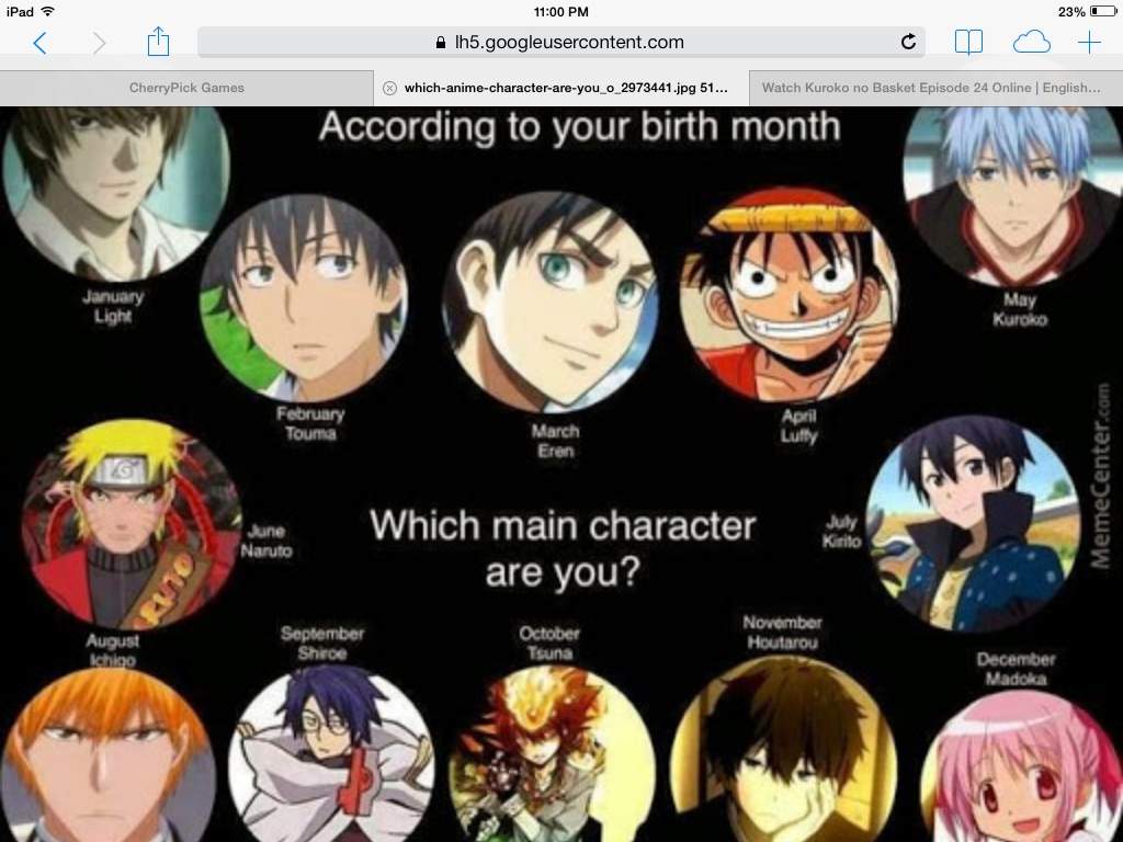 What Anime Character Zodiac Sign Are You?