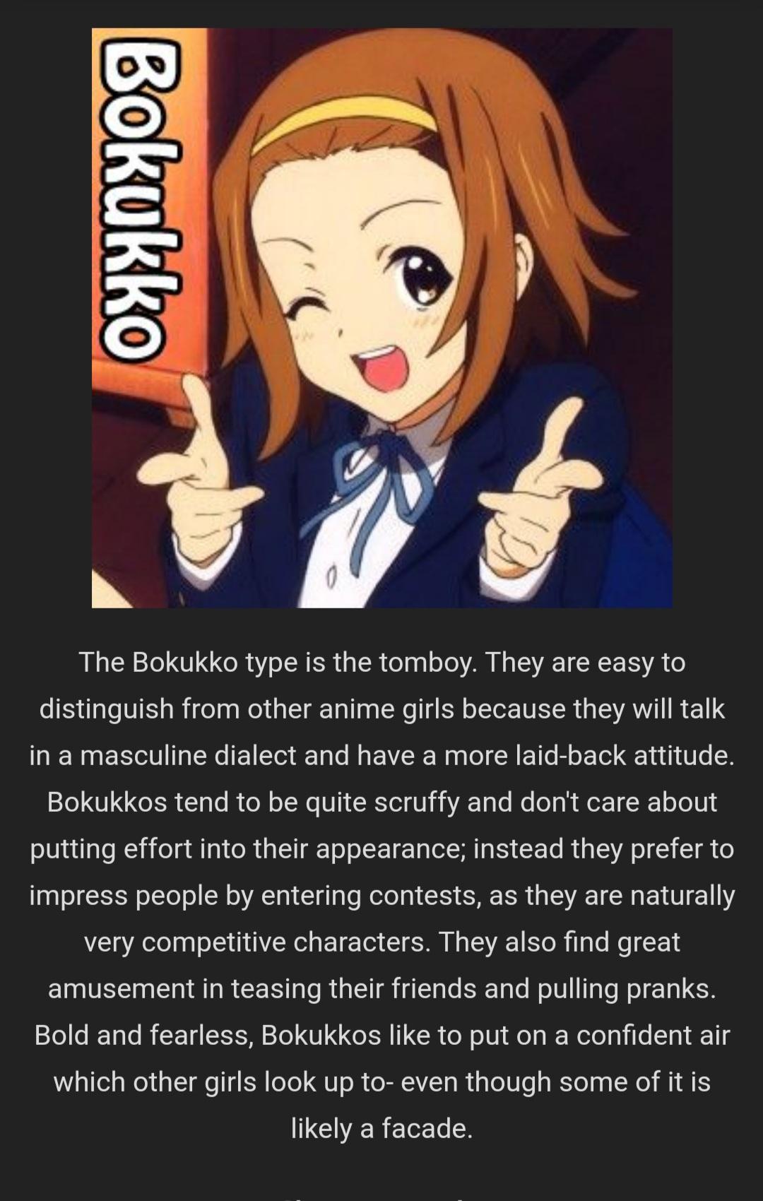 What anime girl stereotype are you?
