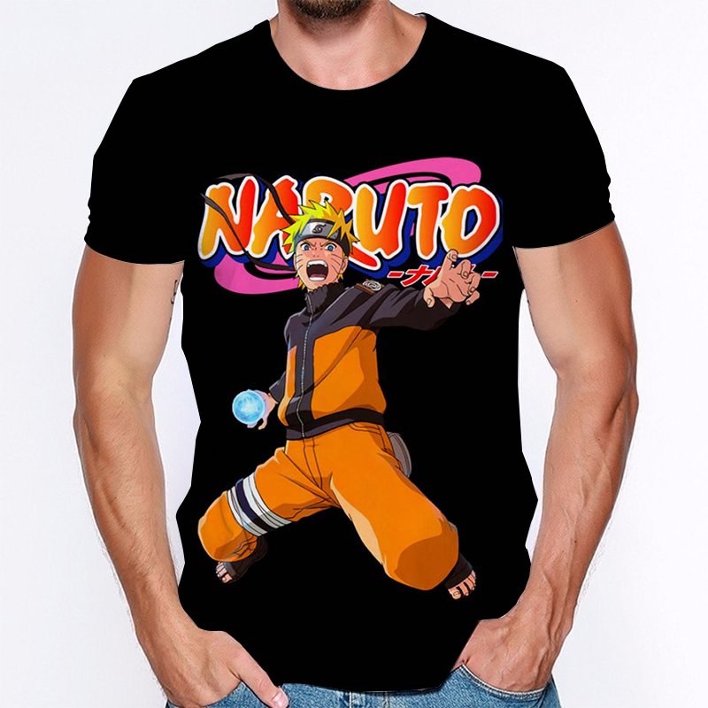wholesale naruto anime 3d printed tshirt merchandise