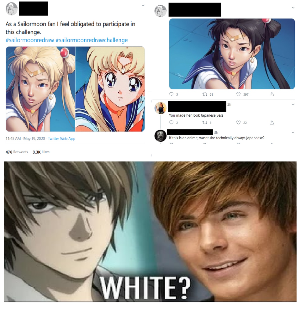 Why Do Whites Think That Anime Characters Look White ...