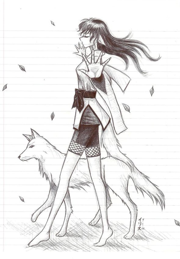 Wolf Girl by sylentsongs on DeviantArt